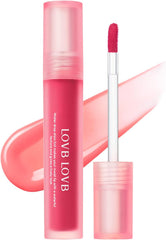 LOVB Water Drop Stain Tint Korean Cosmetic Tint Hyaluronic Acid High Moisturizing Moisturizing Lip Long Lasting Brevet Summer 3.8g (x1) (05 Rose Dew)