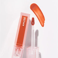 AMUSE Official DEW TINT / Genuine Product Amuse / Korean Cosmetics / Lip Tint / Lip / Lipstick / Lip Gloss / Makeup / Vegan... (DEW TINT 06 Fig Dew)