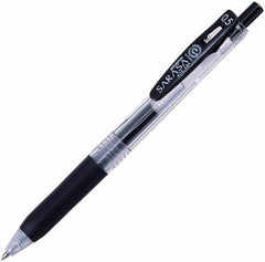 Zebra gel ballpoint pen Salasa clip 0.5 10 Black B-JJ15-BK