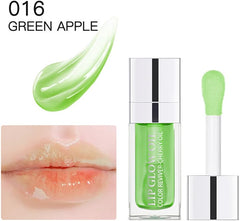 Moisturizing Lip Glow Oil My Glow Lip Oil Hydrating Lip Gloss Lip Gloss 6ml (017# ALOE)