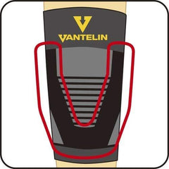 Vantelin Supporter for Knees, Loose Size, Light Pink (Knee Circumference 15.7 - 16.9 inches (40 - 43 cm) x 2 Piece Set