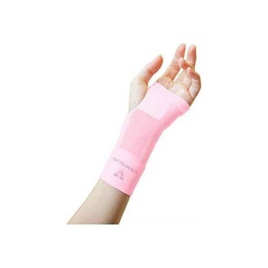 Vantelin supporter high ventilation type for wrist only light pink normal size 15 to 17 cm around the wrist