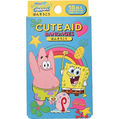 ADHESIVE PLASTER RIVER TAPE band aid band aid _yomi character Cute about 19x72mm 323997 Sponge Bomb 3