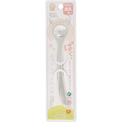 Noji CUT-15 Baby Food Spoon, For Weaning Period, Made in Japan, Dishwasher Safe, Stainless Steel