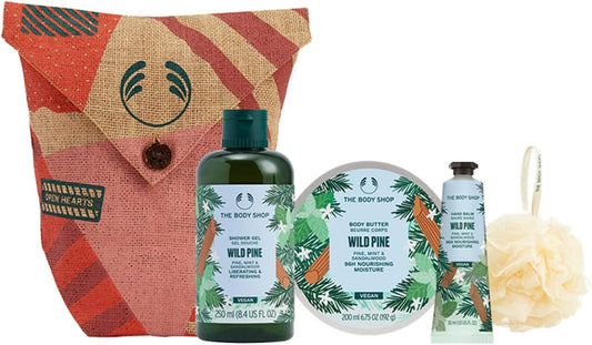 The Body Shop Official Holiday Body Care Bag Wild PI Genuine