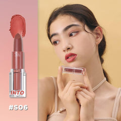 INTO U Feather Matte Lipstick Numb Matte Lip (S02 Sunset 6pm Sky)