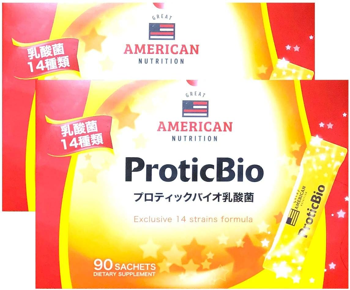 Costco GREAT AMERICAN NUTRITION Protic Bio-Lactic Acid Bacteria 3g x 90 Packages