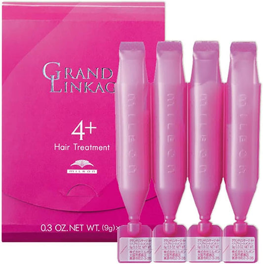 Milbon Grand Linkage Salon Treatment 4+ 0.3 oz (9 g) x 4