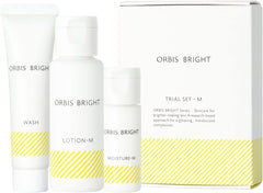 ORBIS Quasi-drug Orbis Bright Trial Set Facial Cleanser Lotion Moisturizer All-round Whitening Moisturizing Skin Care 1 week supply each Moist type