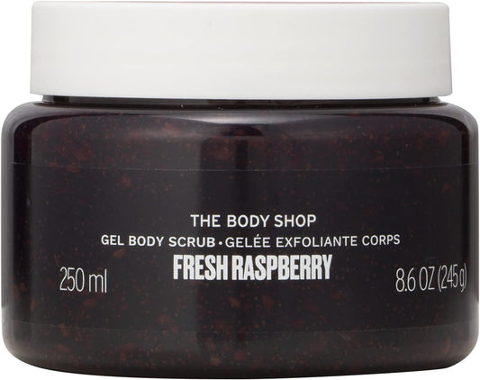 The Body Shop Body Scrub, Fresh Raspberry 8.5 fl oz (250 ml)