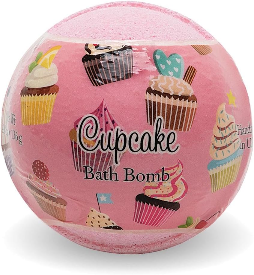 primol element Bath Bomb / Cupcake 136g Shea Butter and Coconut