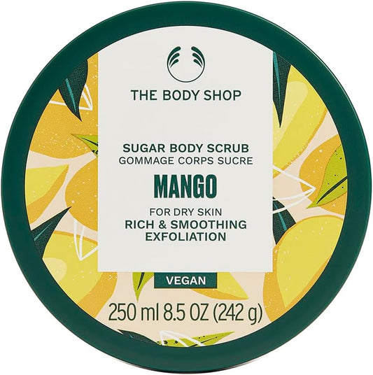 The Body Shop Official Body Scrub MG 250ml (Scent: Mango)