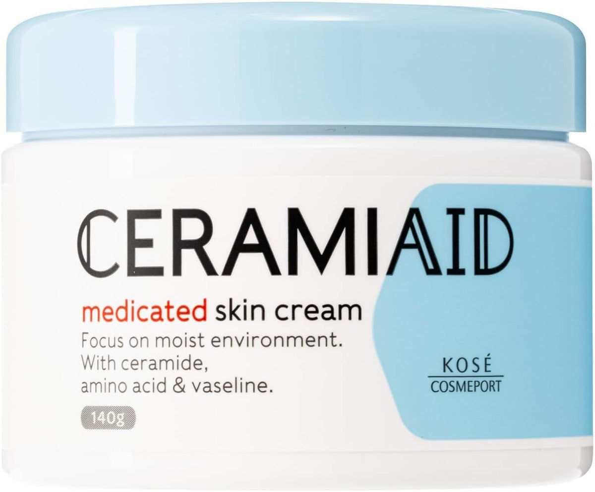 KOSE Cosmeport KOSE Ceramiaid Medicated Skin Cream 140g Additive-free formula For those who suffer from severe dryness Body cream Unscented