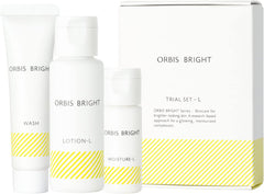 ORBIS Quasi-drug Orbis Bright Trial Set Facial Cleanser Lotion Moisturizer All-round Whitening Moisturizing Skin Care 1 week supply each Moist type