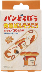 Skater first-aid adhesive plaster bread thief Medium size 20 sheets Bandage made in Japan QQB1-A