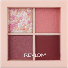 Revlon Dazzle Eyeshadow Quad 004 Rosie Brown Color Image: Rose Brown Japan Development Eyeshadow 3.0g