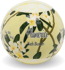 primol element Bath Bomb/Pulmeria 136g Shea Butter and Coconut