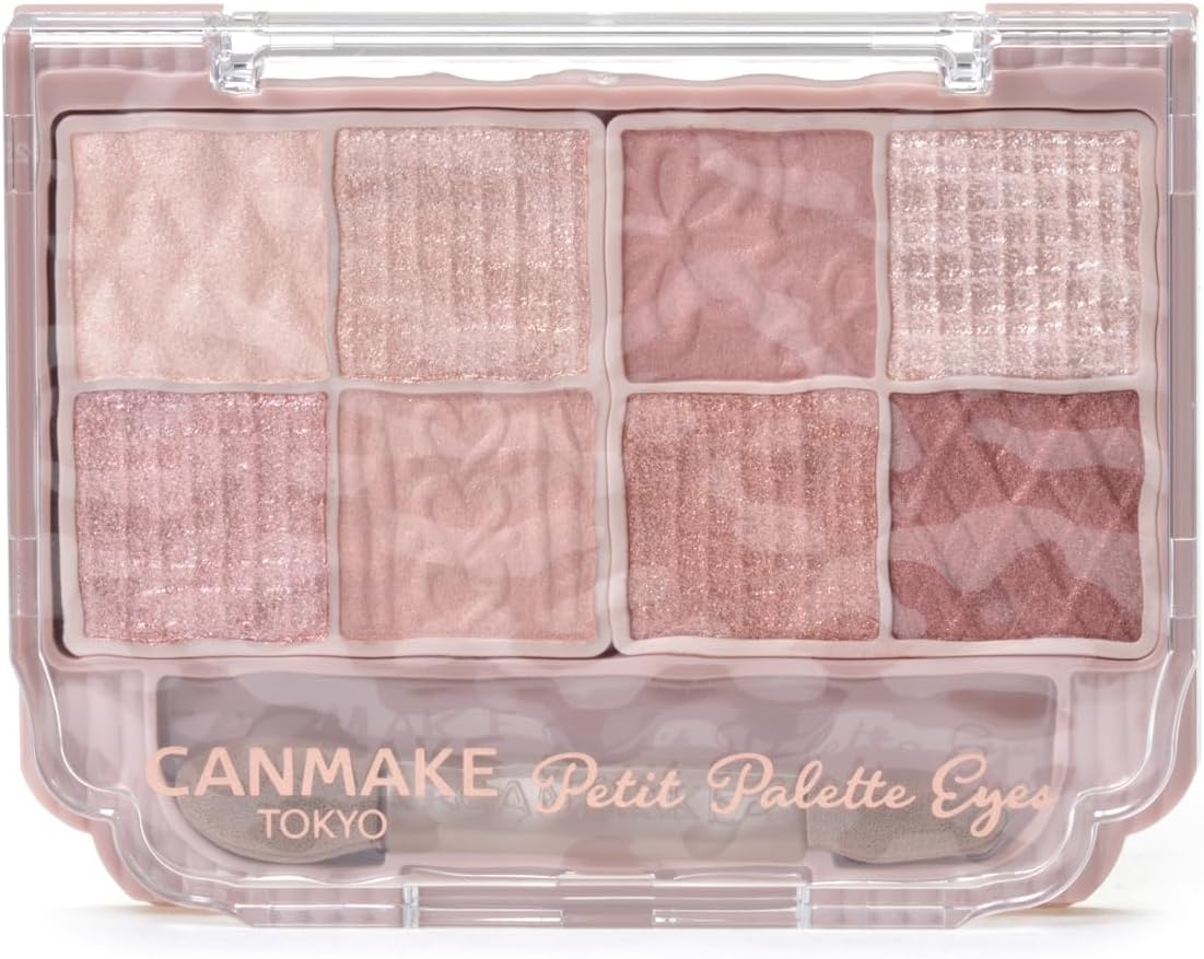 Canmake Petit Palette Eyes 02 Bonheur Maron 2.0g Eyeshadow Palette Reddish Brown