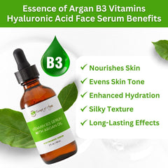 Essence Of Argan Vitamin B3 Serum containing Argan Oil, 2 Ounces