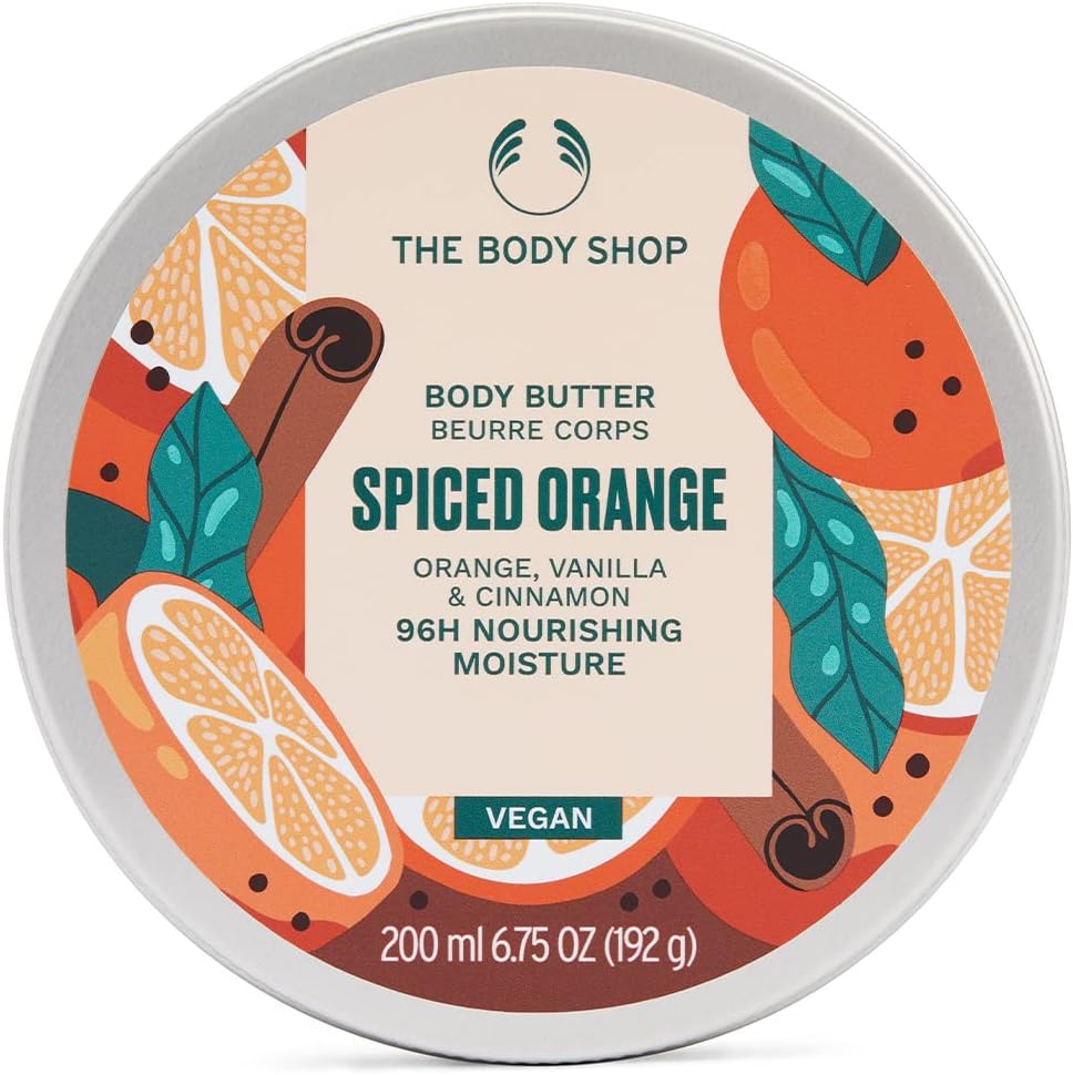 The Body Shop Official Body Butter, Spiced Orange, 6.8 fl oz (200 ml)