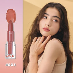 INTO U Feather Matte Lipstick Numb Matte Lip (S02 Sunset 6pm Sky)