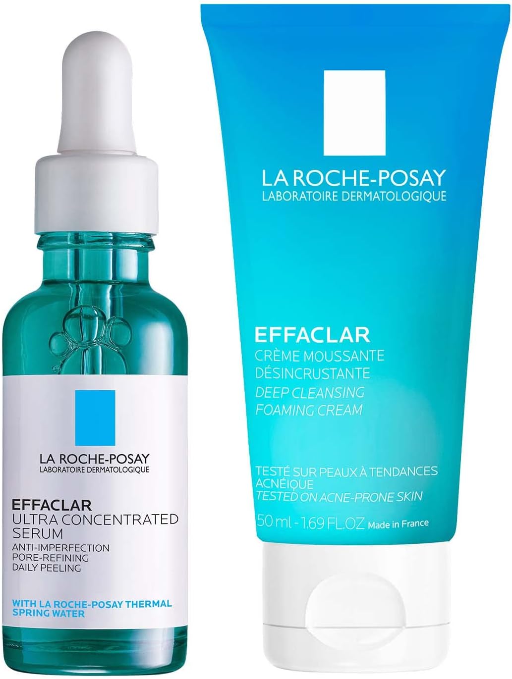 Laroche-Pose-Ephakra PEEL CARE SERUM KIT BEAUTY LIQUID sensitive skin keratin salicylic acid mixed skin Pore Green Peel Care 30 milliliters