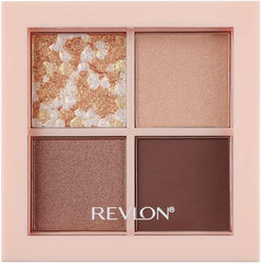 Revlon Dazzle Eyeshadow Quad 004 Rosie Brown Color Image: Rose Brown Japan Development Eyeshadow 3.0g