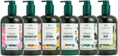 The Body Shop Shower Gel MO 750mL (Scent: Moringa) Body Shampoo, Body Soap, White Floral Scent, Large Capacity