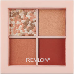 Revlon Dazzle Eyeshadow Quad 004 Rosie Brown Color Image: Rose Brown Japan Development Eyeshadow 3.0g