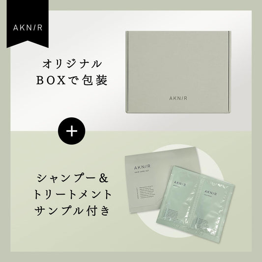 AKNIR Rika Shampoo Brush Hair Brush Gift Box Specification