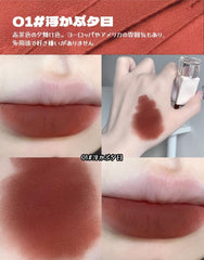 New Baroque Irregular Marble Mirror Ice Cube Lip Glaze, Milk Coffee Soft Mist Ice Cube Lip Glaze, Lipstick Lip Glaze, Lip Gloss, Lip Mud Lip Gloss-04# Wart Fuso