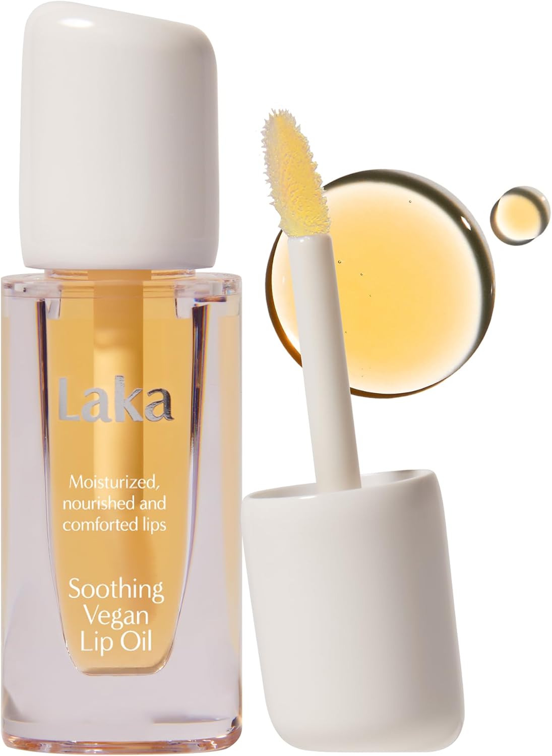 Laka Soothing Vegan Lip Oil #Nourishing Yellow Lip Oil Genuine Japanese Product