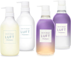 [Japanese Shampoo and Conditioner] LUFT Shampoo   Treatment (Moisturizing type) 500mL each (large capacity) Exclusive to beauty salons PPT Amino acid Non-silicone Dense foam (Set)