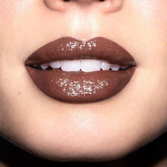 Revlon Super Lustrous Glass Shine Lipstick 010 Chocolate Luster (Color image: Chocolate brown yet) 3.1g *Slightly sweet vanilla scent Lipstick Gram (x 1)