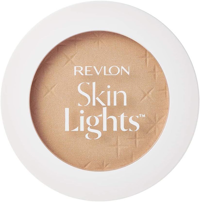 Revlon Skin Light Pressed Powder (Color Image: Fair and Glossy Skin SPF25 PA++) Foundation 10g (x 1) 102 Warm Base