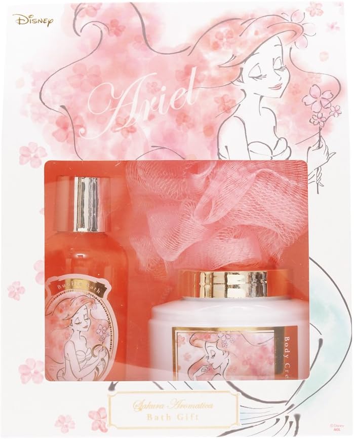 Disney BATHING AGENT gift set Ariel Cherry-Aromatica Cherry Nostalgia Fragrance DIT-8-01