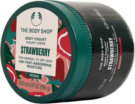 The Body Shop Official Body Yogurt ST 7.8 fl oz (200 ml) (Scent: Strawberry)