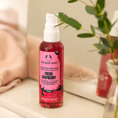 The Body Shop Official Hydrating Body Mist Fresh Raspberry 3.4 fl oz (100 ml)