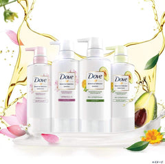 [Japanese Shampoo and Conditioner] Dove Bulk Purchase Botanical Selection Damage Protection Shampoo Refill 2 Refills 350g x 2