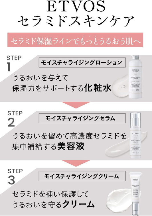 [Japanese Moisturizing] ETVOS Moisturizing Lotion 150ml Moisturizing Lotion for Sensitive Skin Ceramide Moist