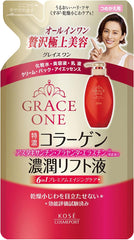 KOSE Grace One Concentrated Lift Liquid Refill 200ml + 1 nasal plug pack included as a bonus