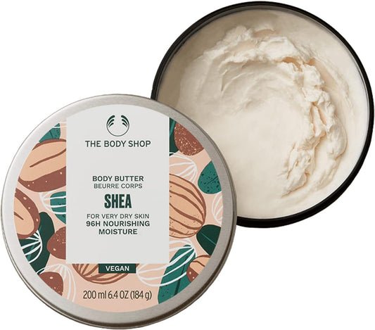 The Body Shop Official Body Butter, Shea, 6.8 fl oz (200 ml)