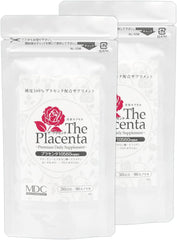 [Japanese Sports Supplements] MDC Metabolic The Placenta (30 servings / 90 capsules) 100% pure premium placenta (10560mg in 3 capsules) Domestic SPF pig beauty supplement Easy to swallow soft capsules