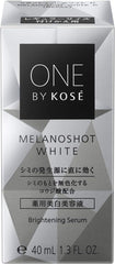 ONE BY KOSE Quasi-drug Melanoshot White D (Regular) Whitening Serum 40mL