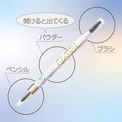 [Japanese Eyebrow] Excel Powder   Pencil Eyebrow EXPD01 (Natural Brown) Eyebrow Pencil Eyebrow Brush Eyebrow Powder