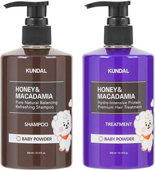 [Japanese Shampoo and Conditioner] KUNDAL/BT21/Hair Care Limited Set Kundal H M Shampoo 300ml   Treatment 300ml (White Musk Scent) 2 pieces assorted