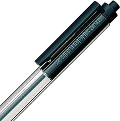 Mitsubishi Pencil Oil Ballpoint Pen New Liner 0.7 SN-8010P Black Pack of 10