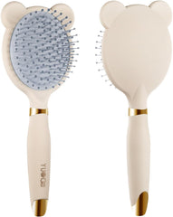 Hair Brush, Women's Popular Roll Brush, Scalp Brush, Comb, Hair Care, Straight Brush, Cute Bear Shape, Shiny Hair, Silk Hair, Smooth Scalp, Scalp Brush, Detangling Brush for Women That Will Not Tangle