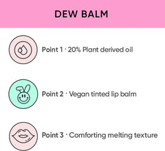 AMUSE Dew Balm (02 Momo Balm)