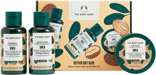 The Body Shop Official Trial Hair Care Kit, SB (Scent: Shea) Genuine